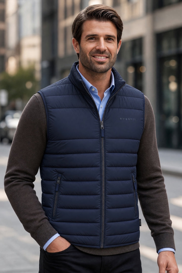 BUGATTI HYBRID NAVY GILET