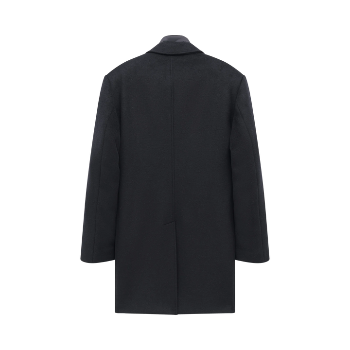 BUGGATI INSET NAVY WOOL COAT