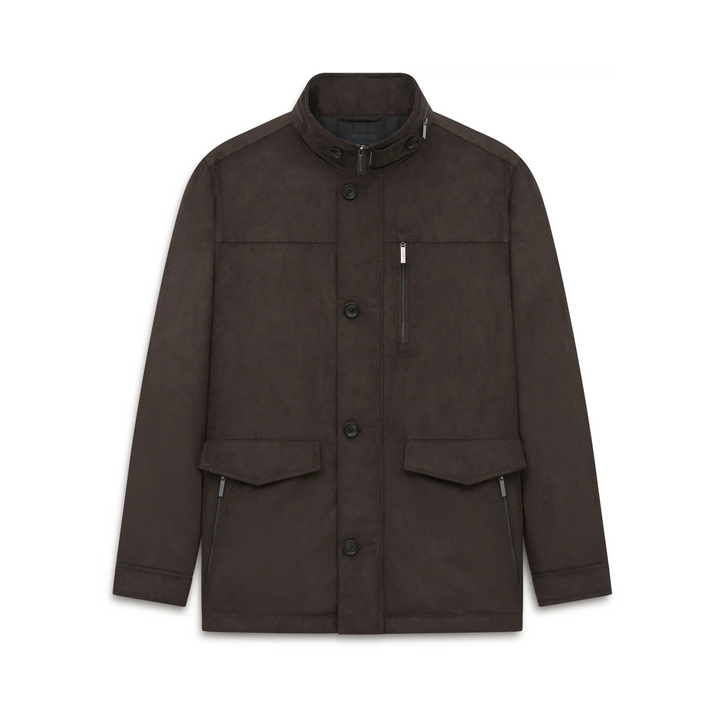 BUGATTI MOLESKIN TOBACCO COAT