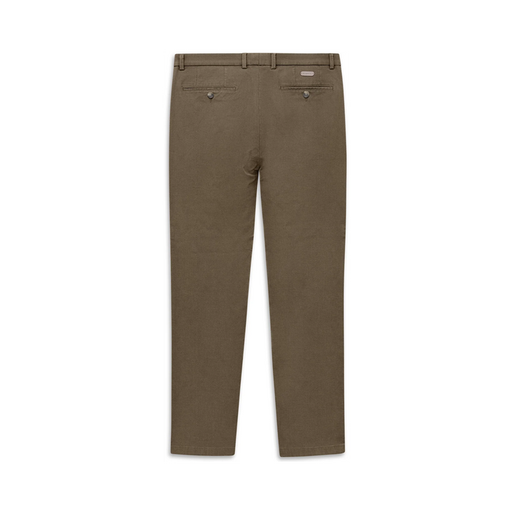 BUGATTI TAUPE FLEX TAPPERED CHINOS