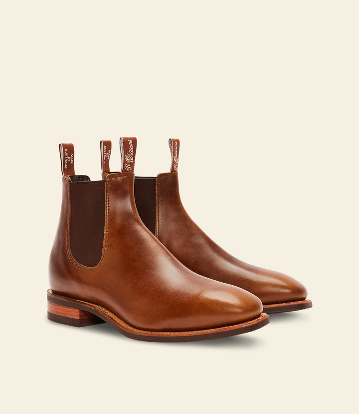 R.M.WILLAIMS CARAMEL CHELSEA BOOT