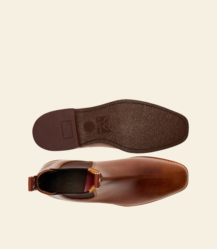 R.M.WILLAIMS CARAMEL CHELSEA BOOT