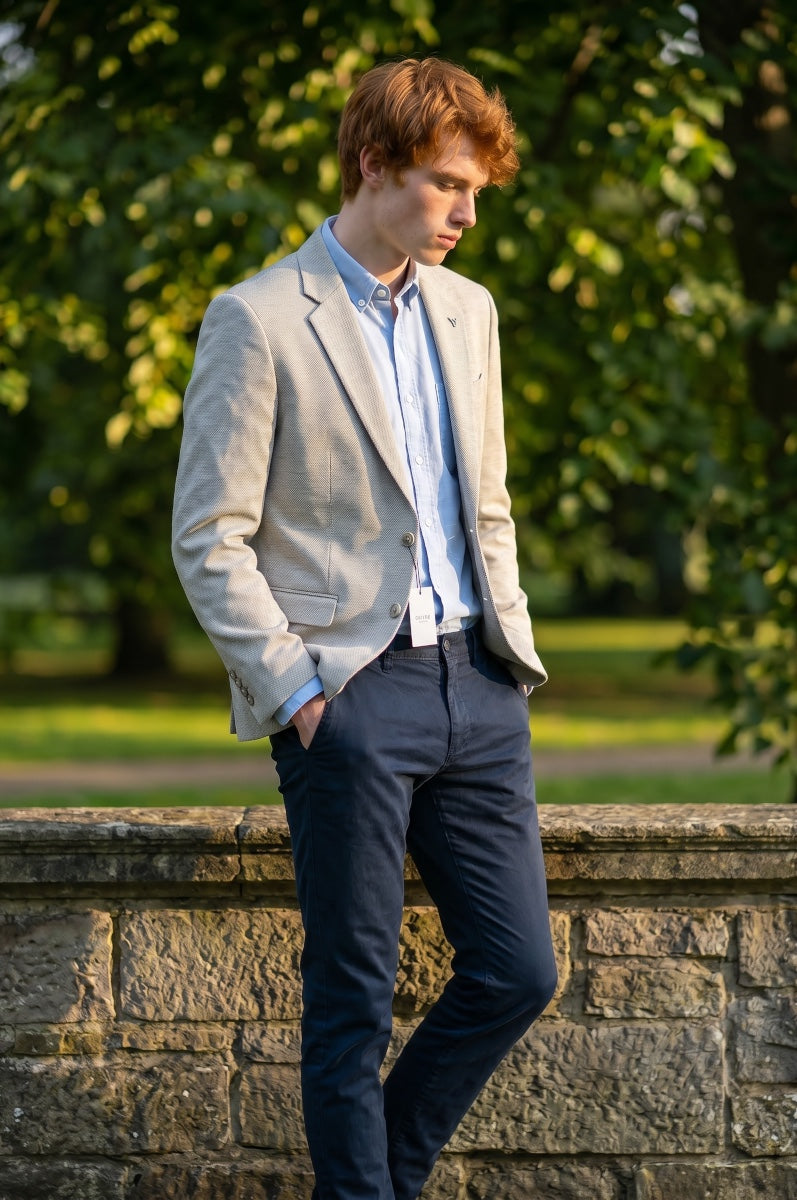 CAIRNE COLLECTIVE GREY BLAZER