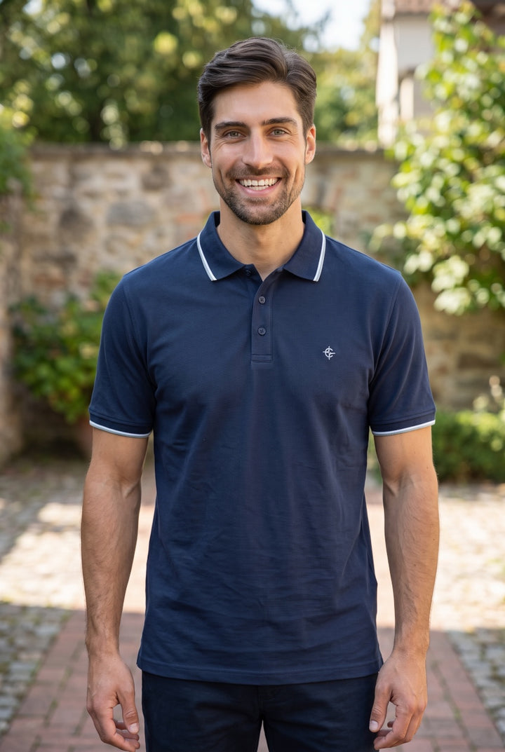 CASA MODA NAVY POLO