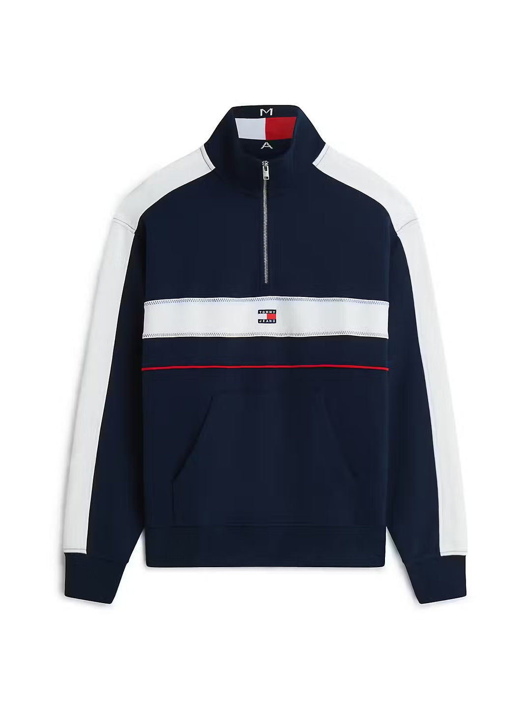 TOMMY JEANS CBLOCK ZIP SWEAT