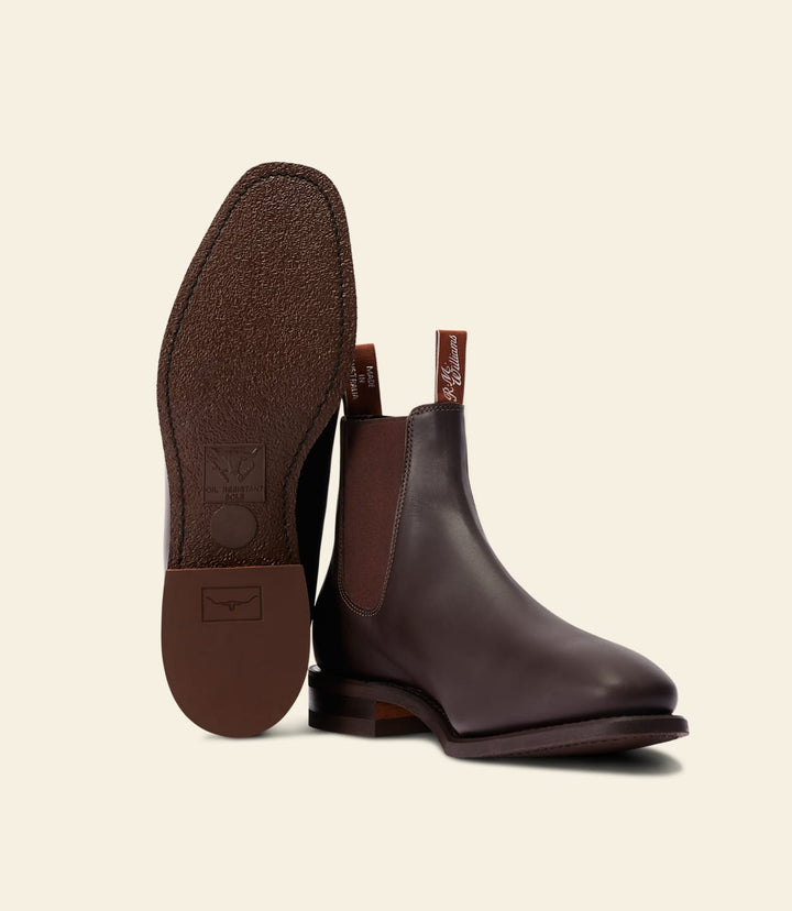R.M. WIILAMS CHESTNUT CRAFTSMAN BOOT