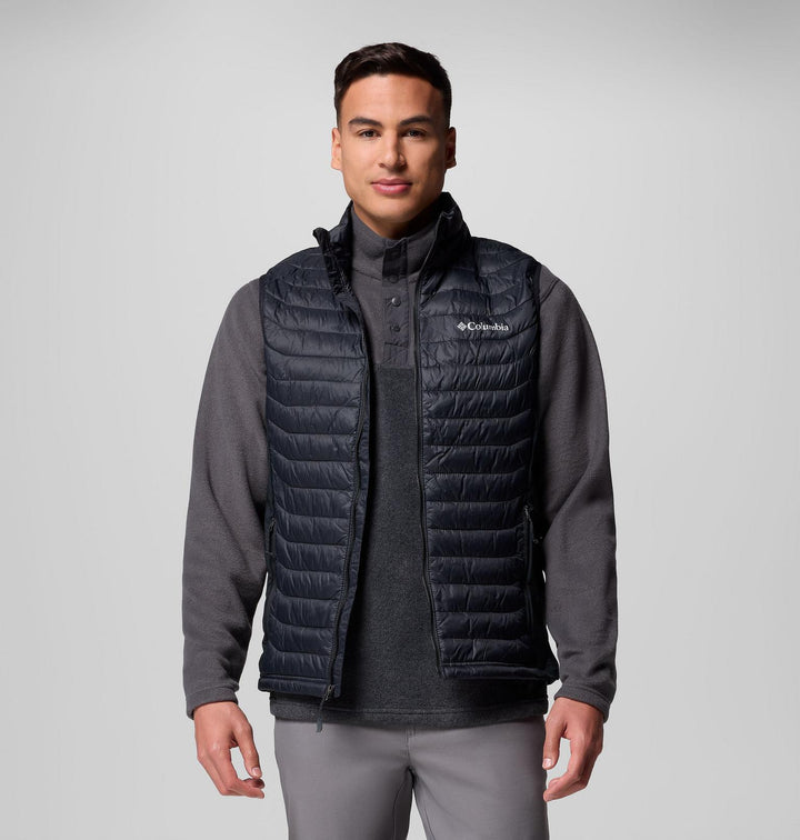 COLUMBIA BLACK HYBRID VEST
