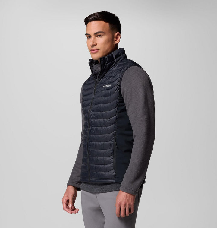 COLUMBIA BLACK HYBRID VEST