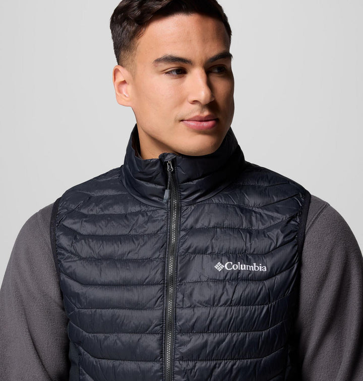 COLUMBIA BLACK HYBRID VEST