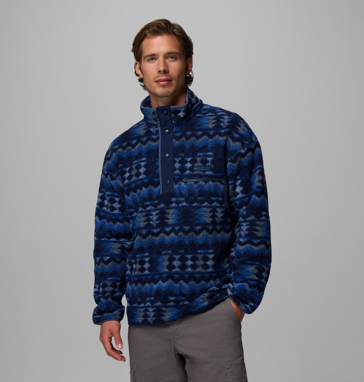 COLUMBIA BLUE HELVETIA HALF SNAP FLEECE