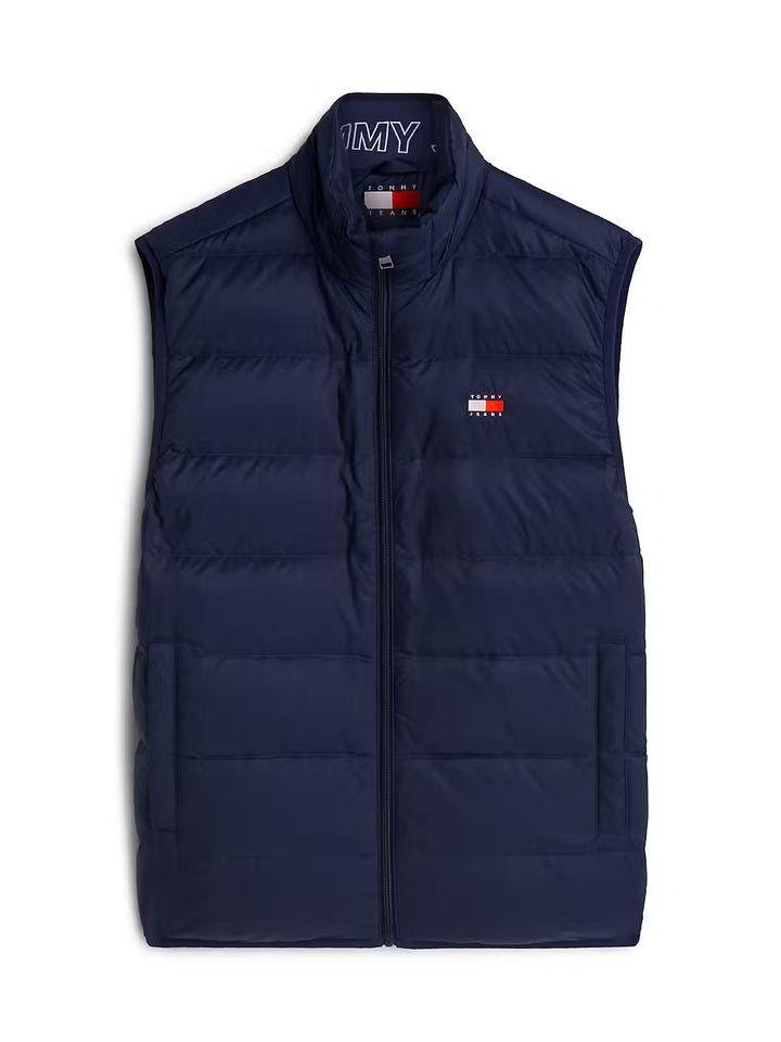 TOMMY JEANS  DARK BLUE LIGHT DOWN PACKABLE GILET
