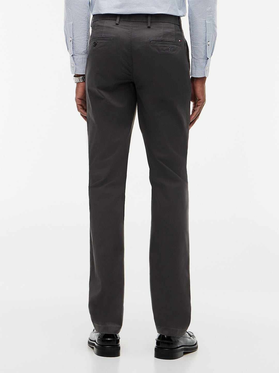 TOMMY HILFIGER CORE 1985 DENTON CHARCOAL CHINO