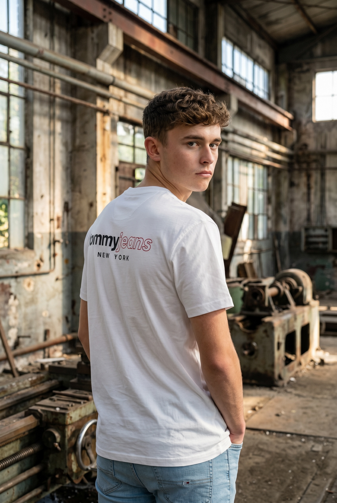 TOMMY JEANS DNA WHITE TEE