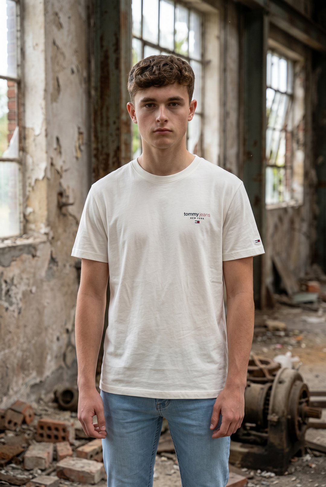 TOMMY JEANS DNA WHITE TEE