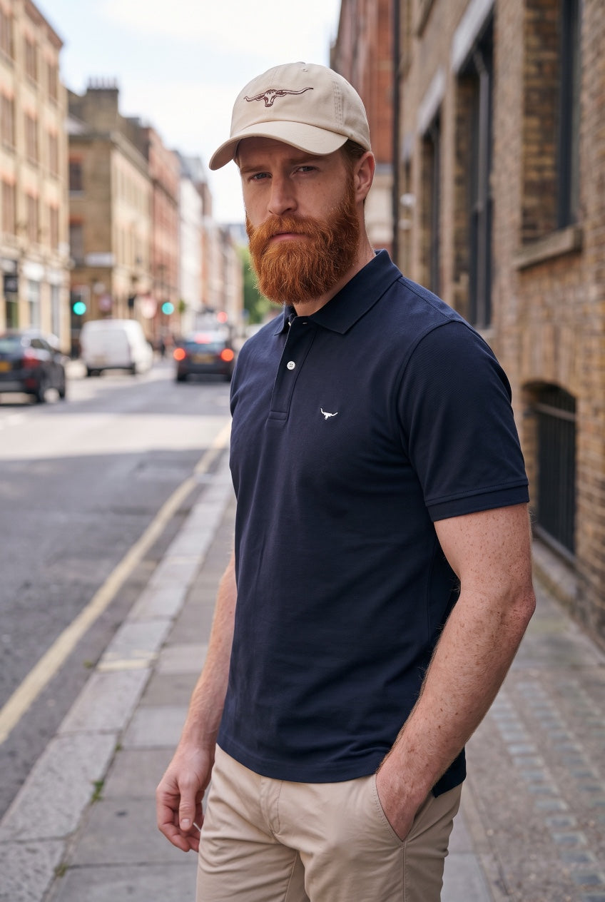RM WILLIAMS ECRU LONGHORN CAP