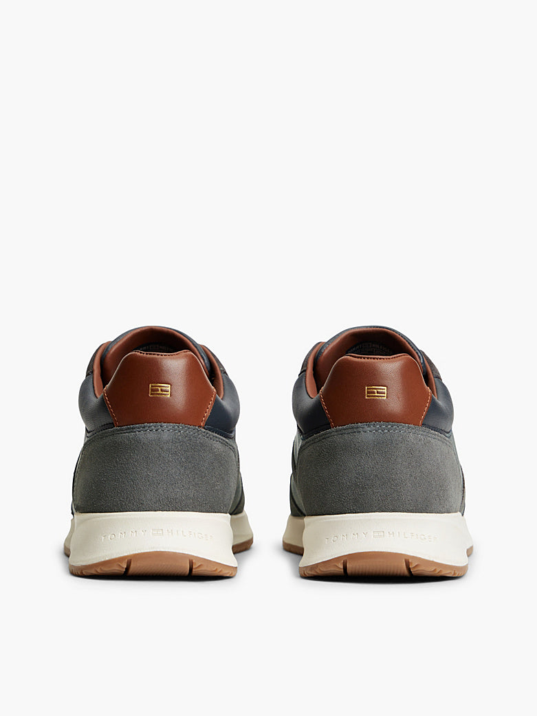 TOMMY HILFIGER FOOTWEAR ELEVATED BLUE HILFIGER MIX RUNNER