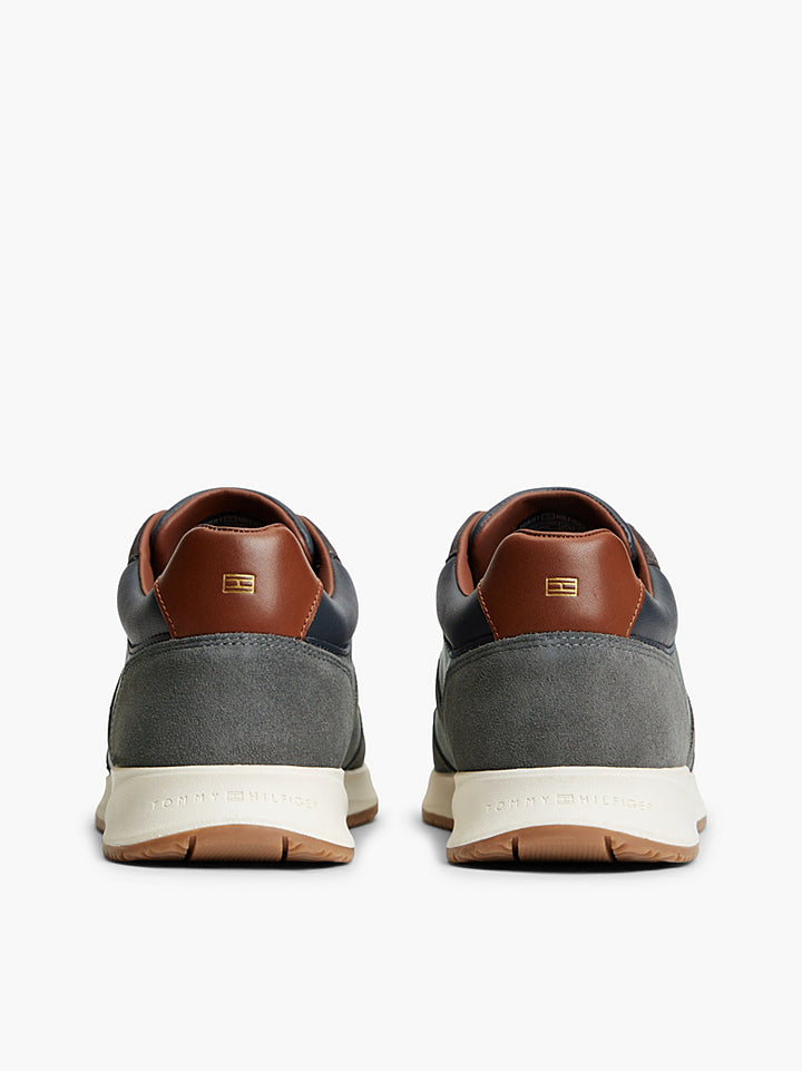 TOMMY HILFIGER FOOTWEAR ELEVATED BLUE HILFIGER MIX RUNNER