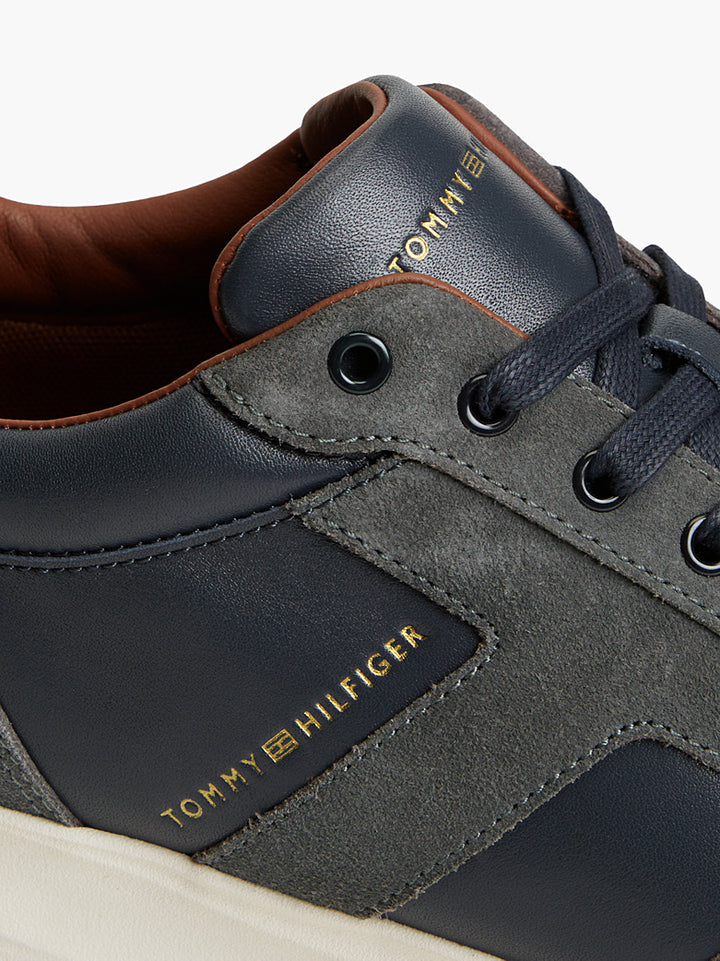 TOMMY HILFIGER FOOTWEAR ELEVATED BLUE HILFIGER MIX RUNNER