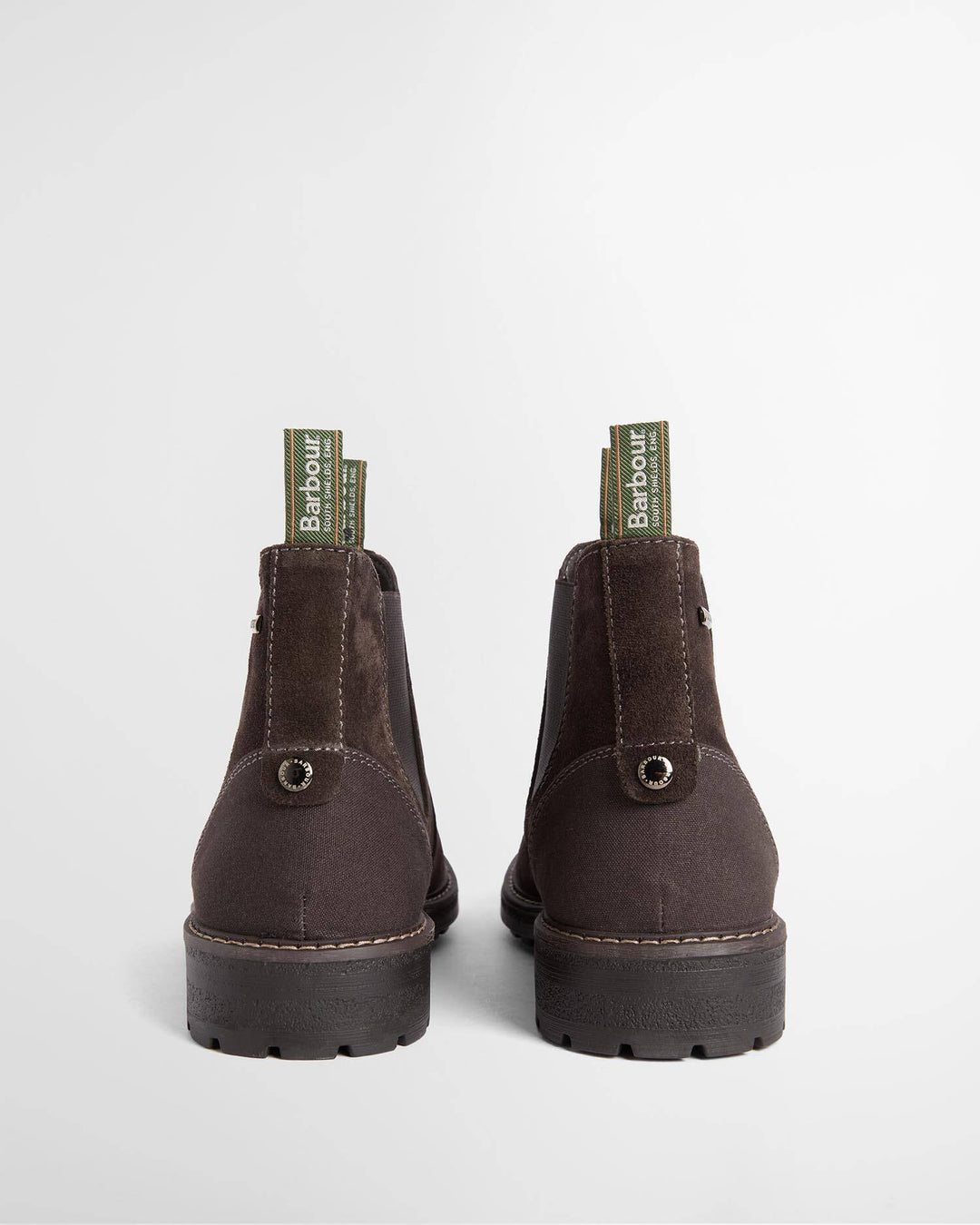 BARBOUR BROWN SUEDE WATERPROOF  EMBLETON CHELSEA BOOT