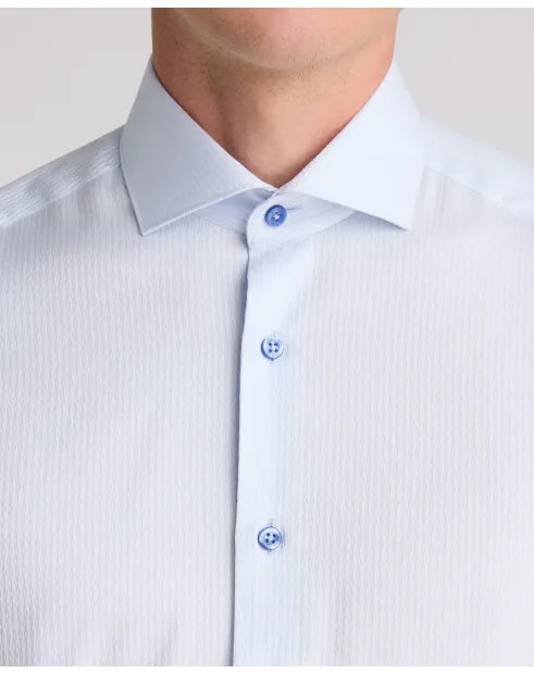 REMUS FRANK TAPPERED BLUE SHIRT