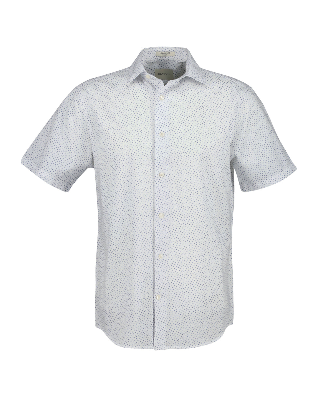 GANT REG POPLIN AOP SS SHIRT