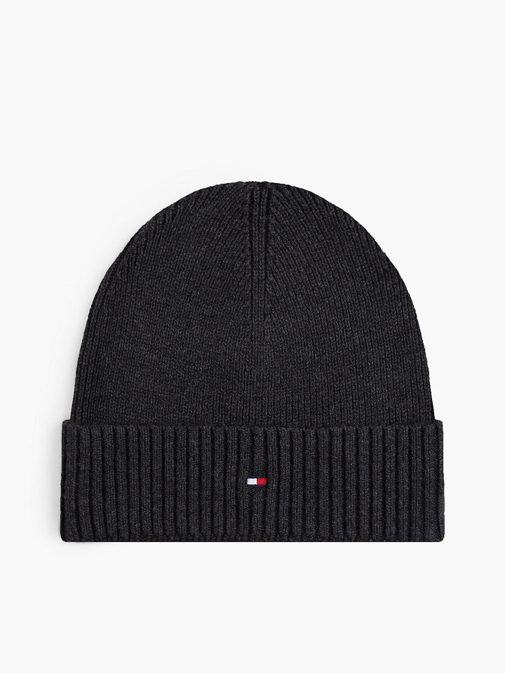 THA FLAG PIMA GREY COTTON BEANIE