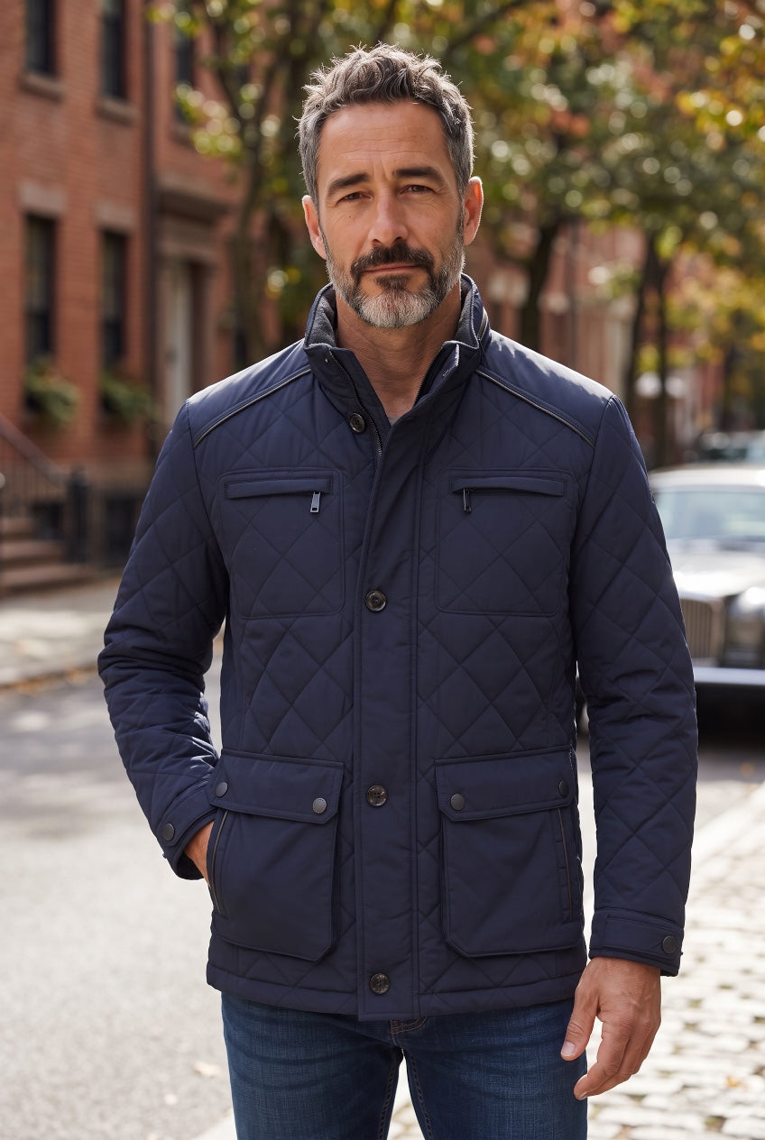 BUGATTI HAROLD NAVY JACKET