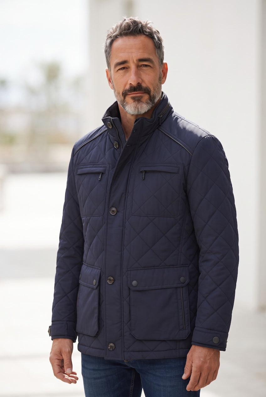 BUGATTI HAROLD NAVY JACKET