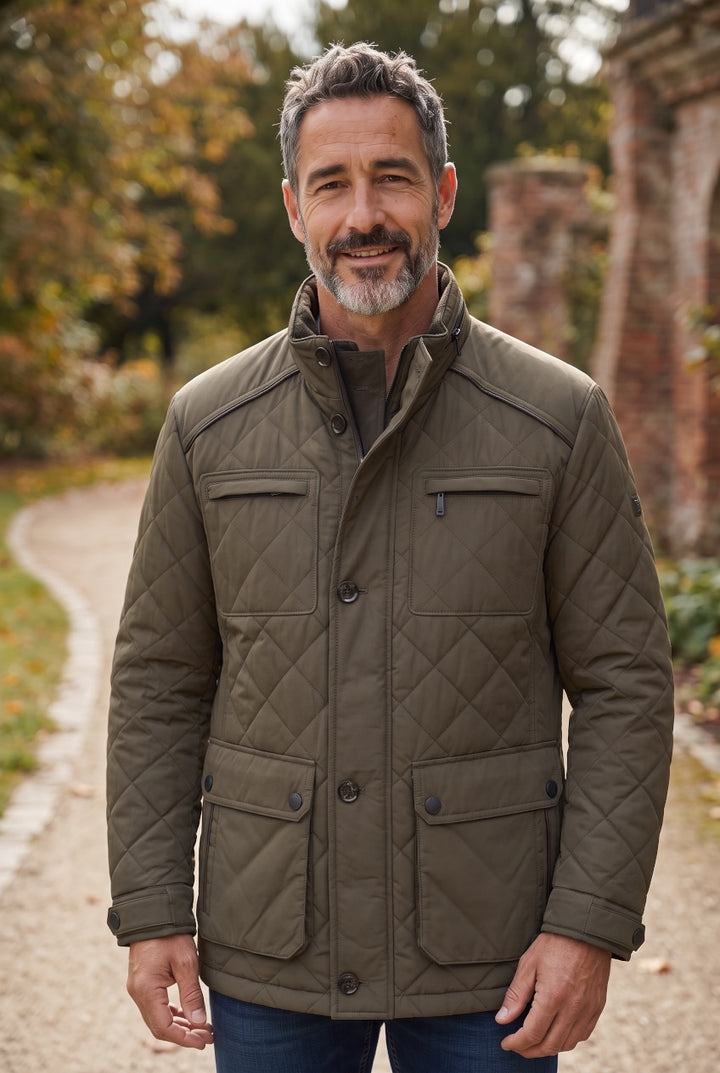 BUGATTI HAROLD OLIVE JACKET