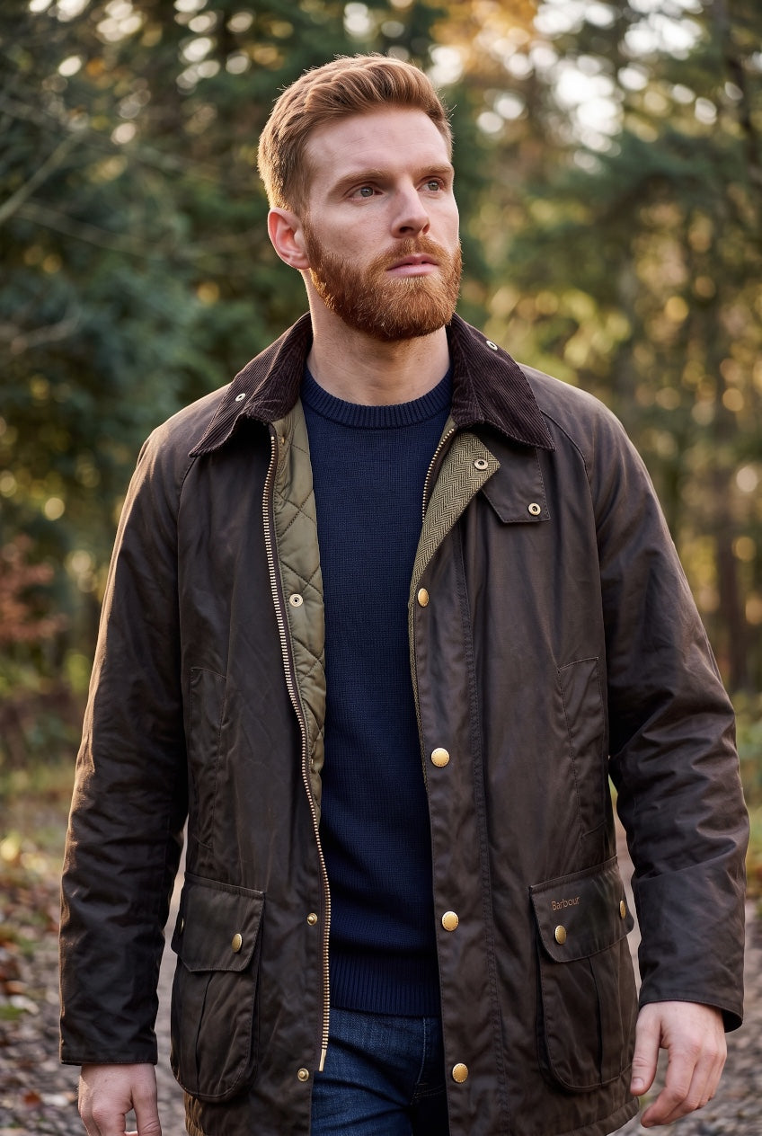 BARBOUR RUSTIC HEREFORD WAX JACKET