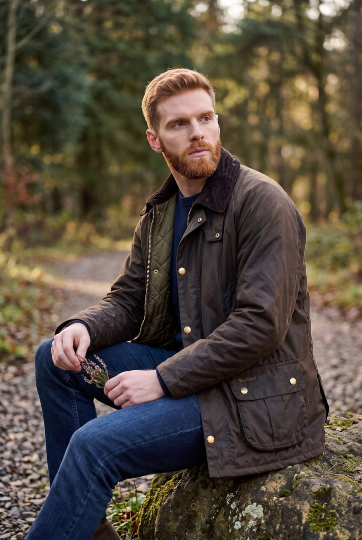 BARBOUR RUSTIC HEREFORD WAX JACKET