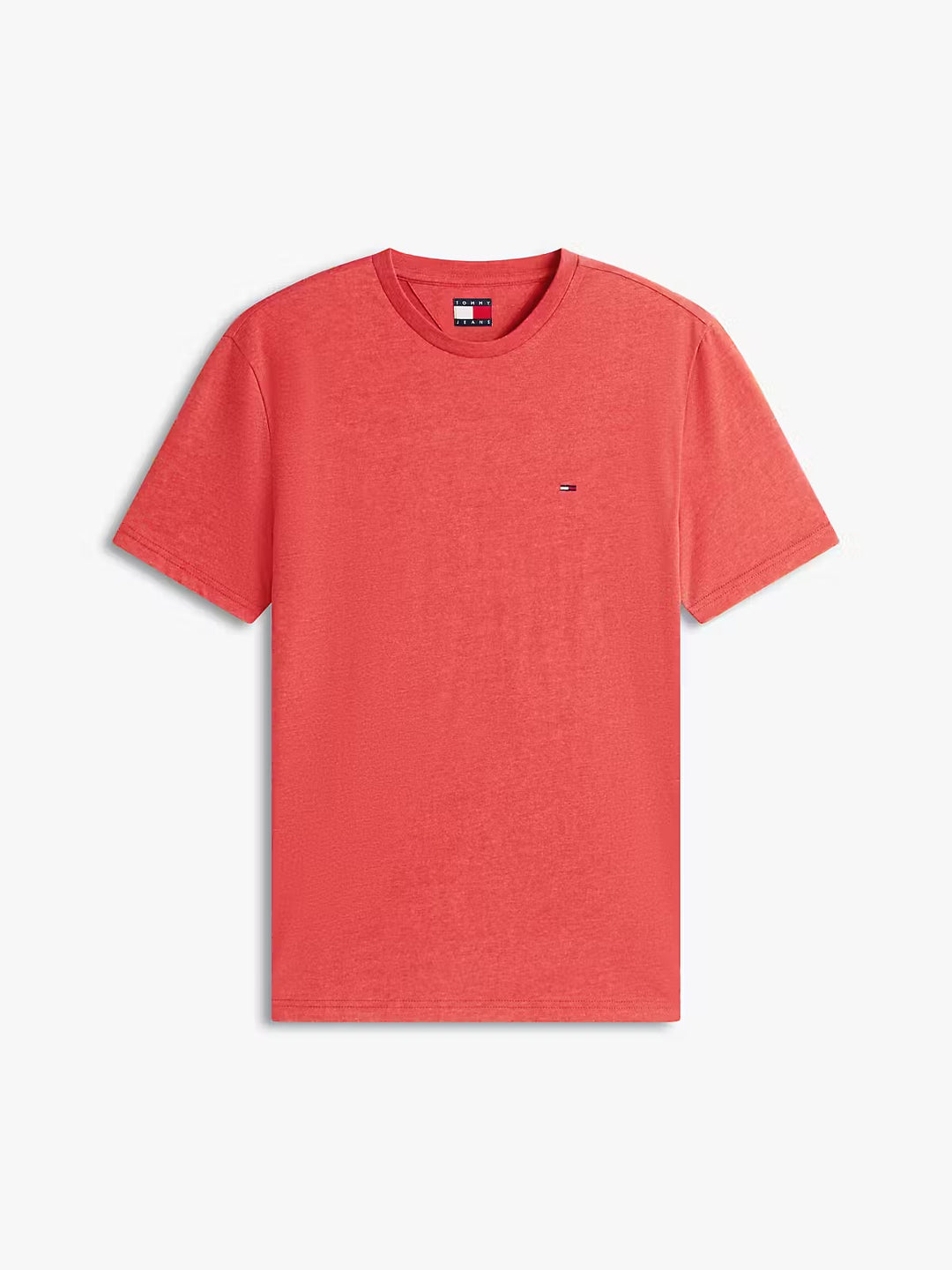 TOMMY JEANS RED JASPE TEE
