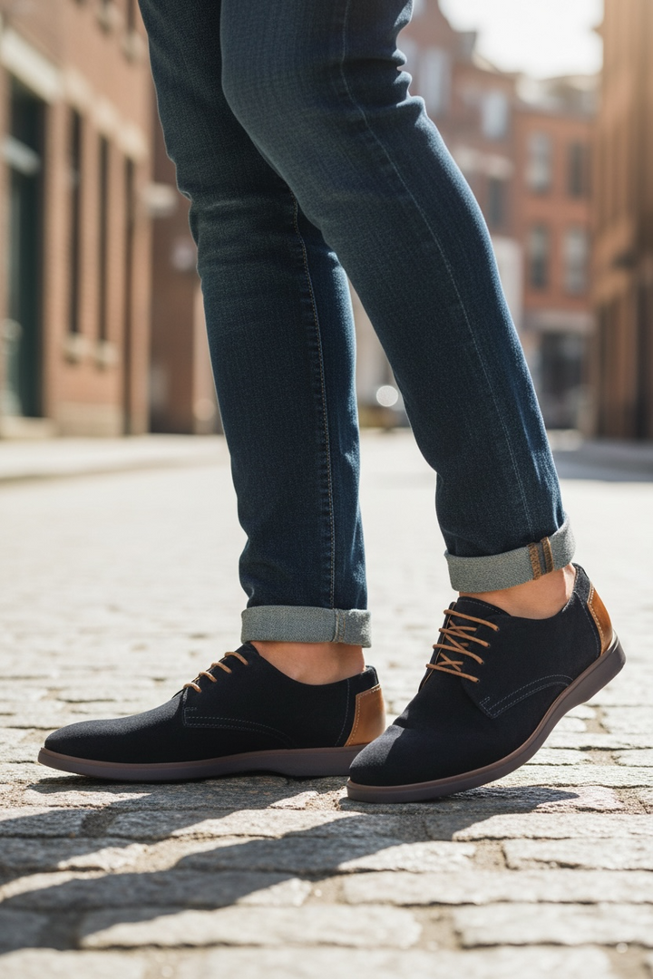 BUGATTI KIRK NAVY SHOE