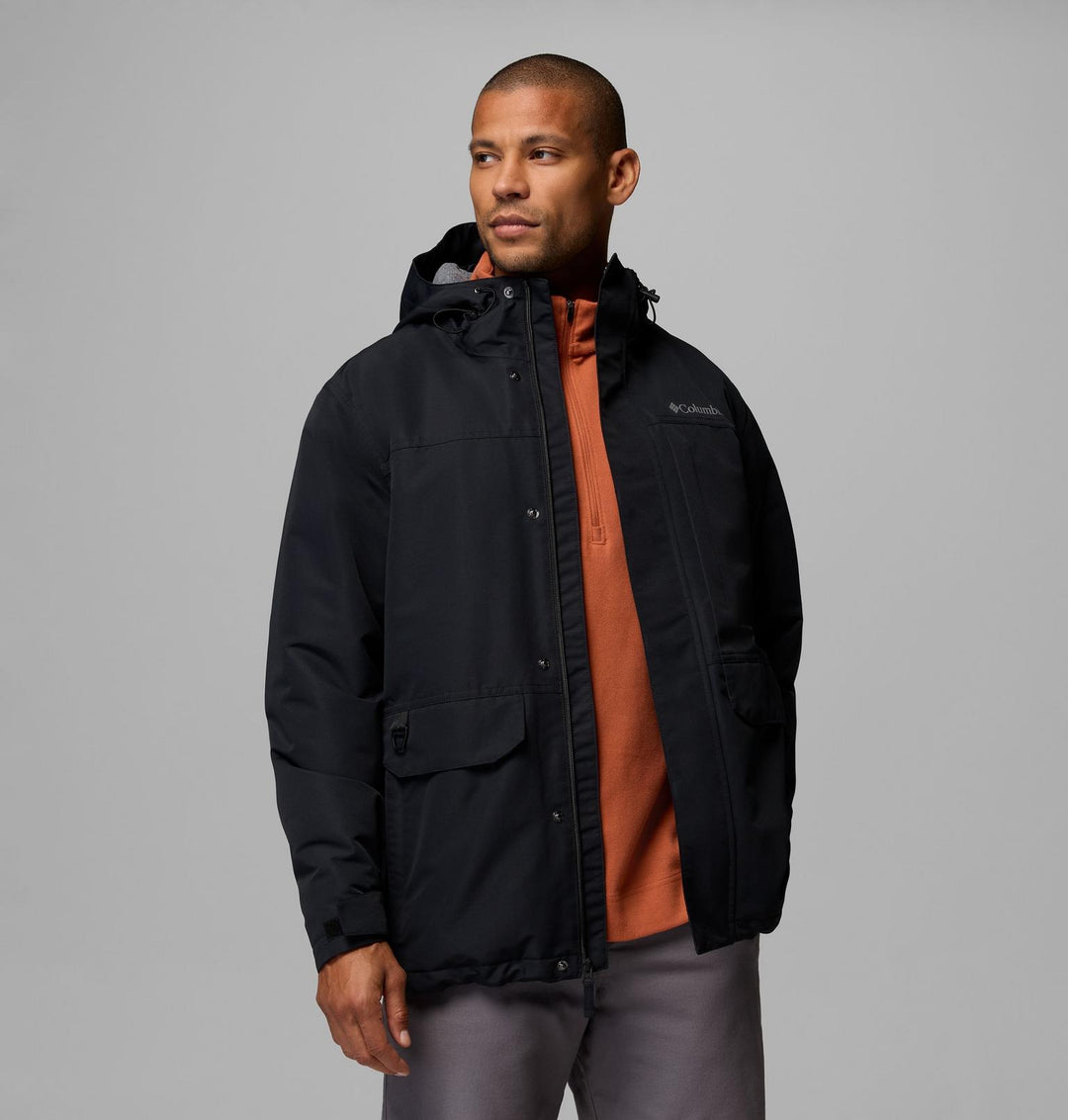 COLUMBIA LANDROAMER BLACK LINED JACKET