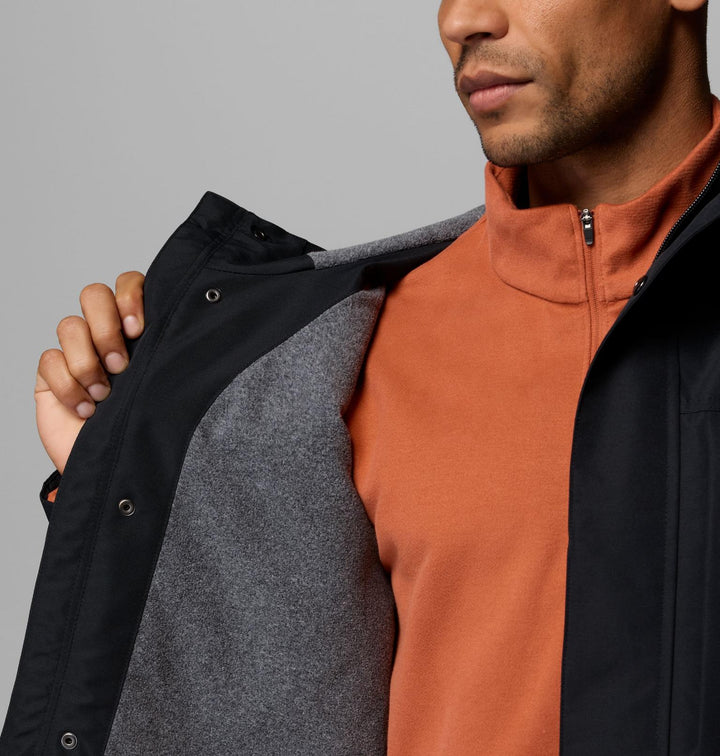COLUMBIA LANDROAMER BLACK LINED JACKET
