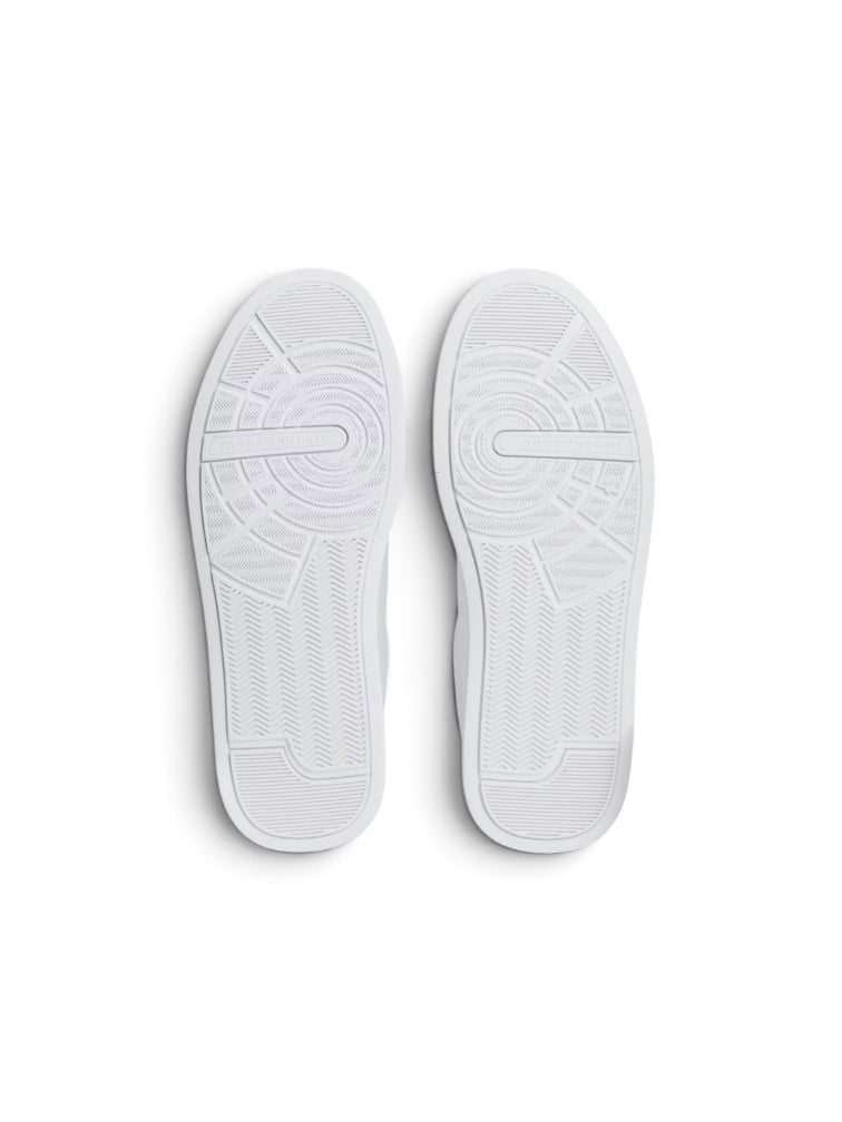 TOMMY HILFIGER  COURT WHITE LTH DETAIL ESS  SHOE
