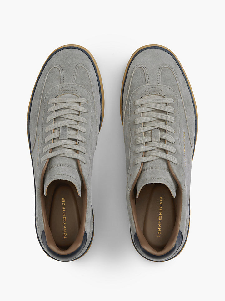 TOMMY HILFIGER  LO GREY LUX SWEDE SNEAKER
