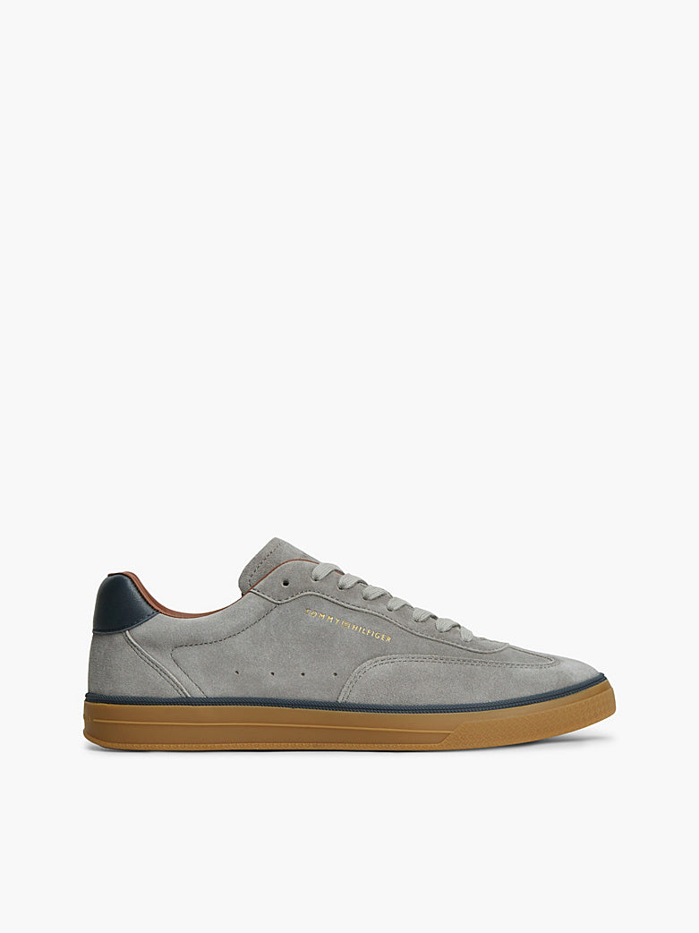 TOMMY HILFIGER  LO GREY LUX SWEDE SNEAKER