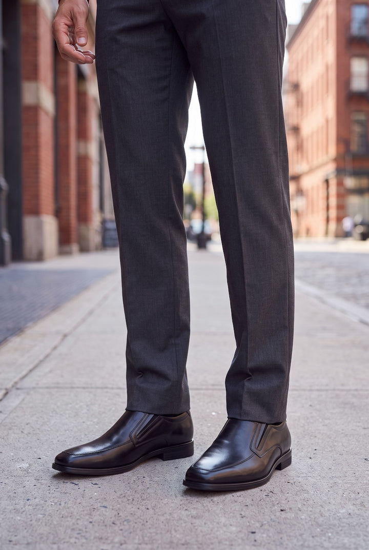 ECCO MELBOURNE BLACK SHOE