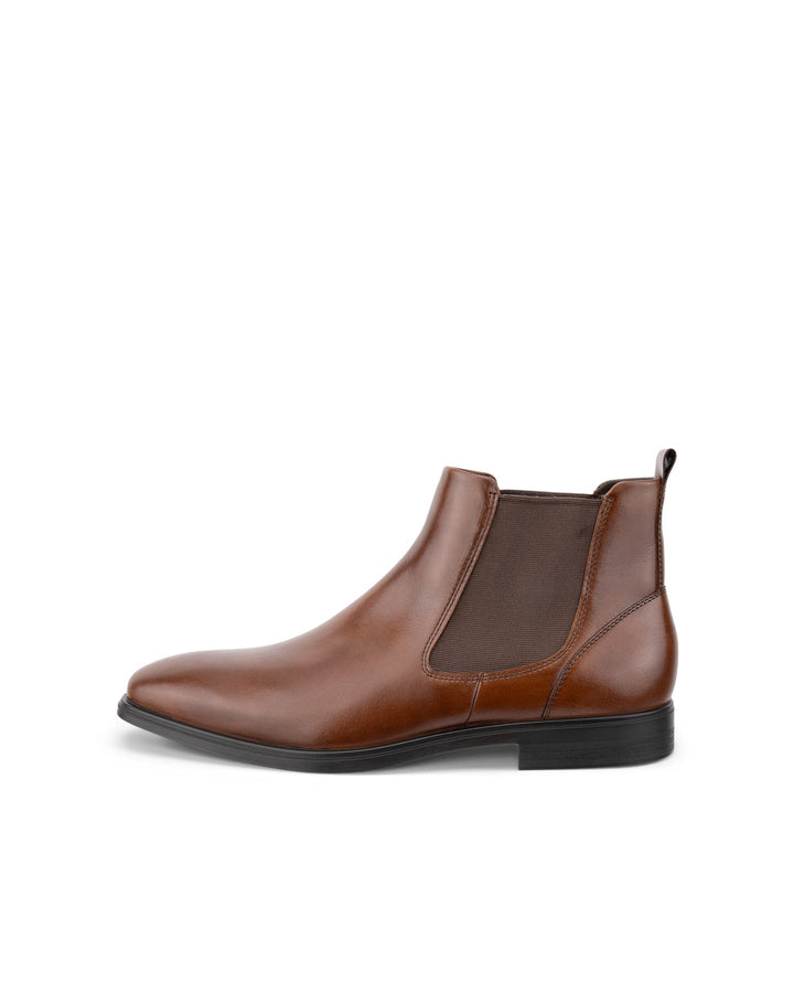 ECCO MELOURNE CAMEL SLIP ON BOOT