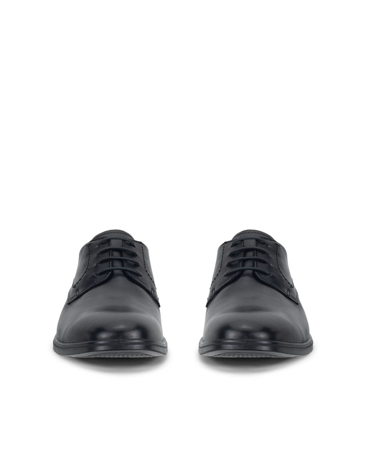 ECCO MELBOURNE LACED BLACK SHE