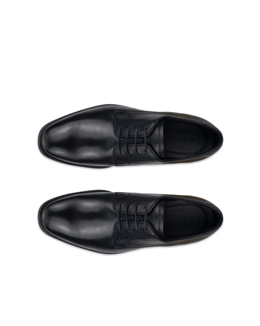 ECCO MELBOURNE LACED BLACK SHE