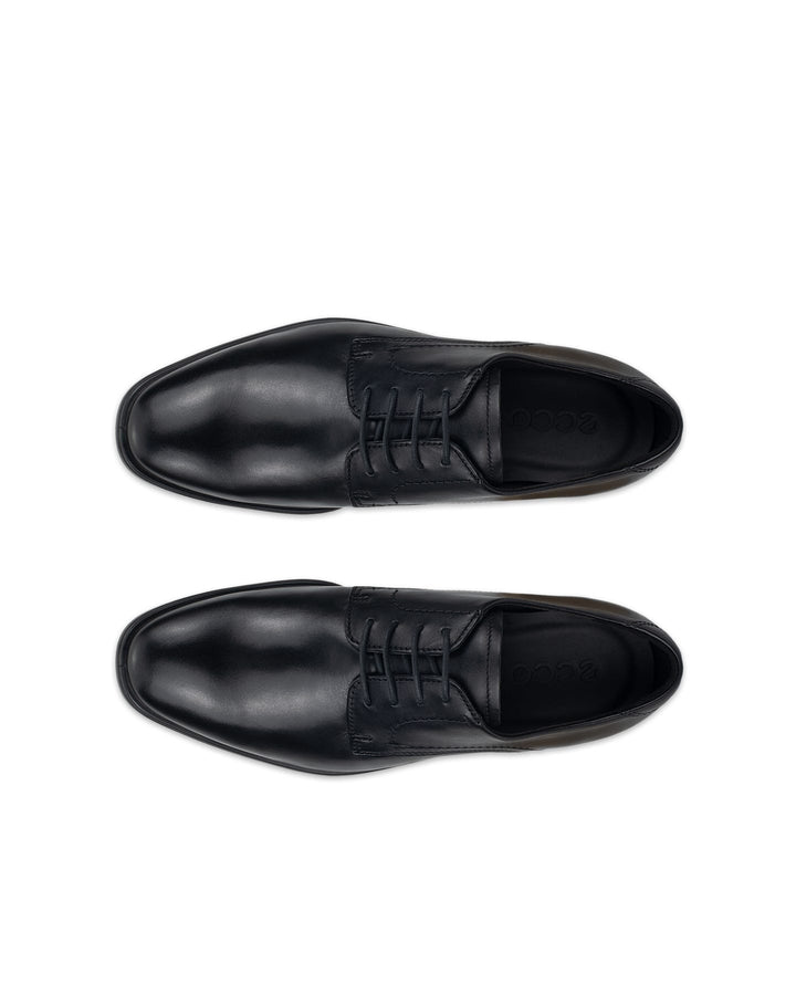 ECCO MELBOURNE LACED BLACK SHE