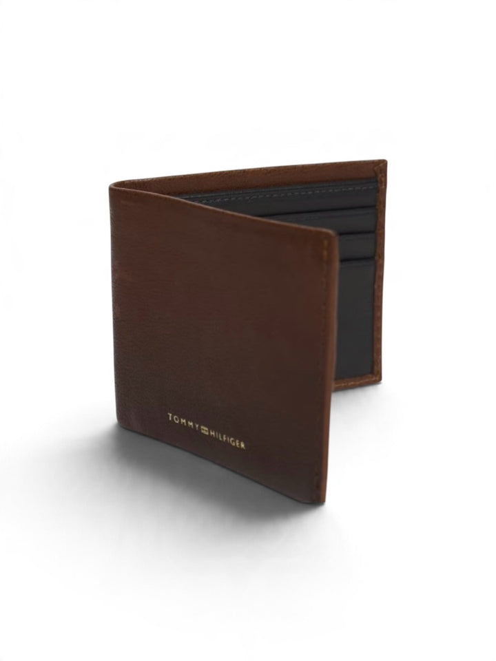 TOMMY HILFIGER SEASONAL BROWN MINI CC WALLET