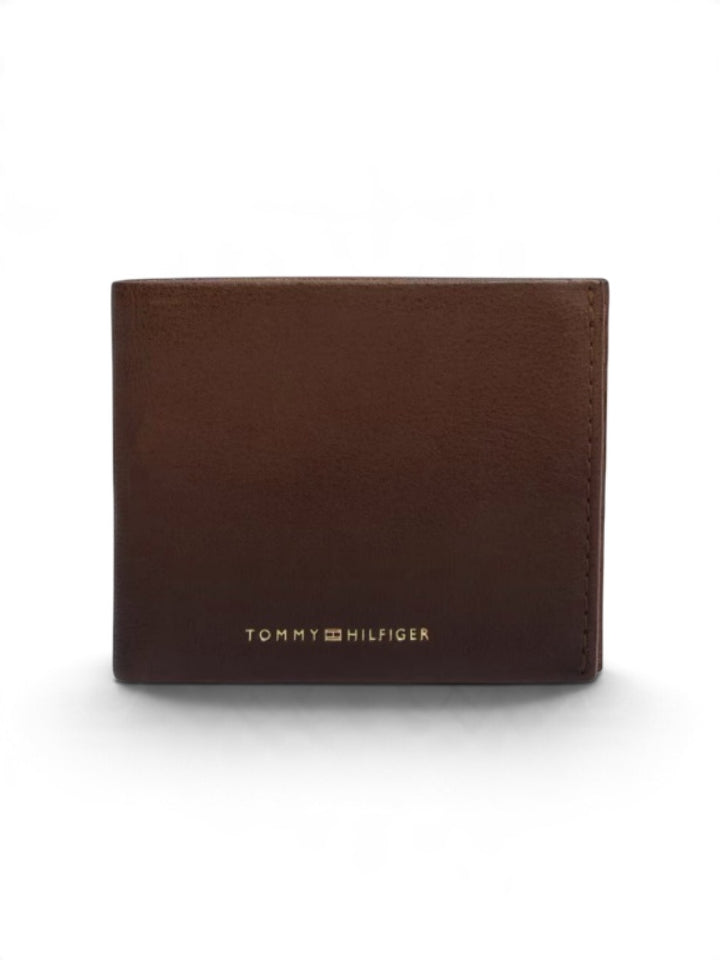 TOMMY HILFIGER SEASONAL BROWN MINI CC WALLET