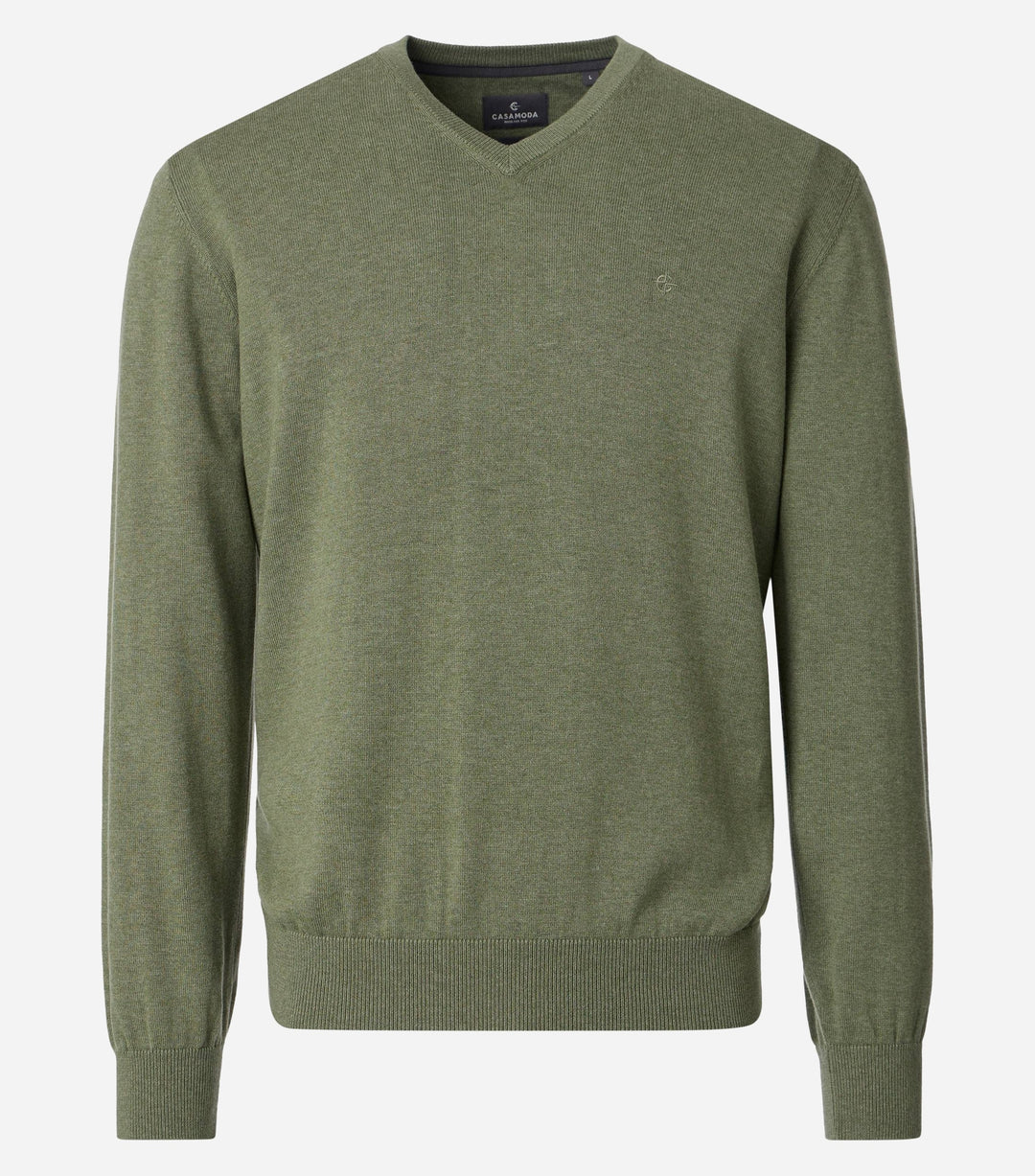 CASA MODA V NECK GREEN SWEATER
