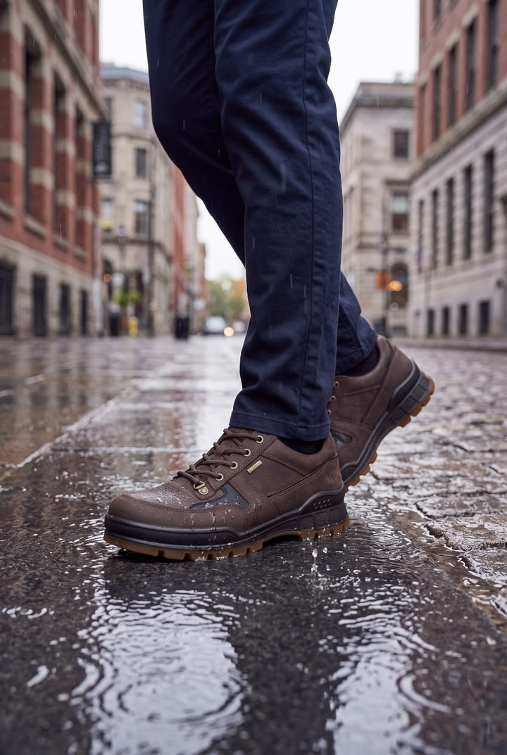 ECCO GORTEX WATERPROOF  NUBUCK TRACK 25 SHOE