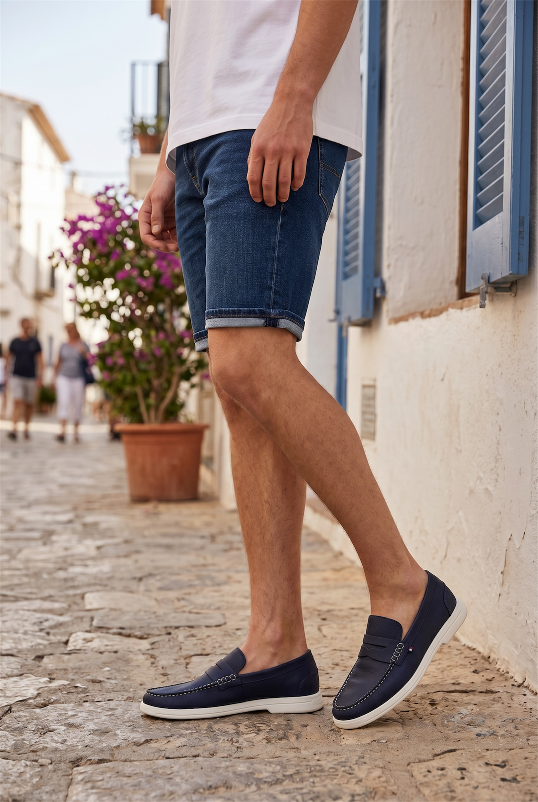 TOMMY HILFIGER NUBUCK LOAFER