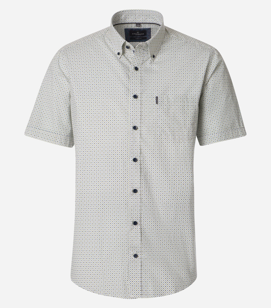 CASA MODA MINT PRINT SS SHIRT