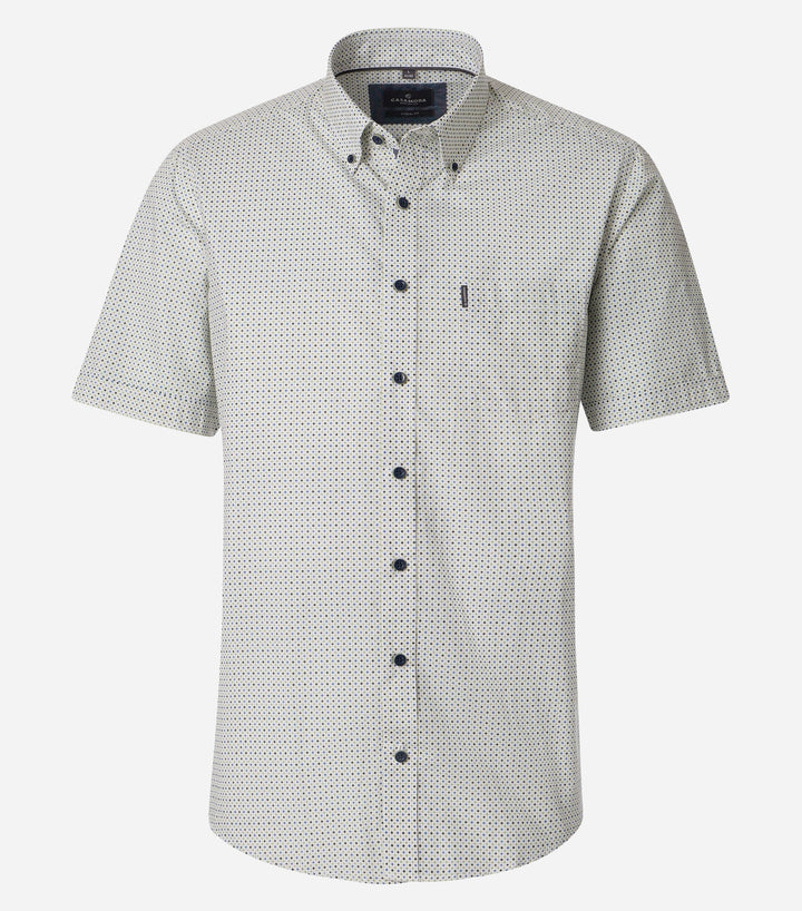 CASA MODA MINT PRINT SS SHIRT